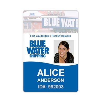 Photo Identification ID Badge