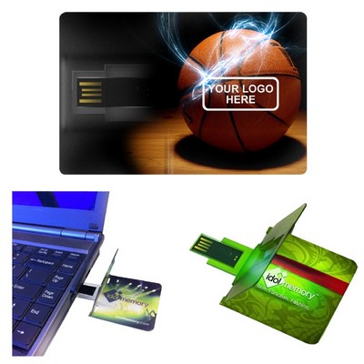 Credit Card Shape USB Drive 256MB-256GB