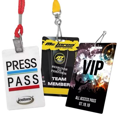 Full-Color Laminated Credential Badge