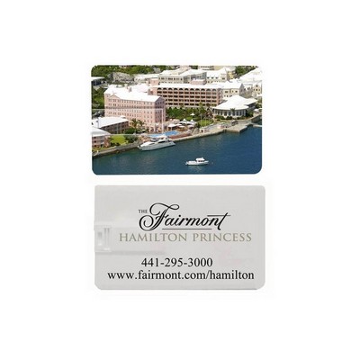 USB 3.0 Credit Card Size Swivel USB Flash Drive Full Color Printing 8GB-128GB