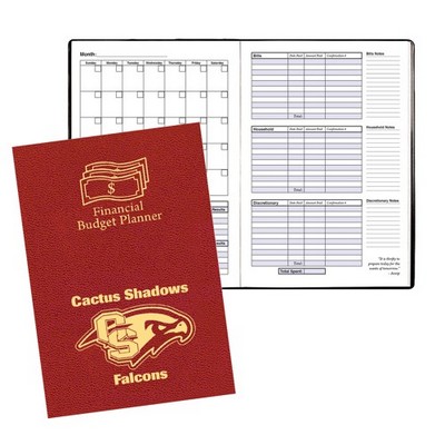 Financial Budget Planner/ Leatherette Cover