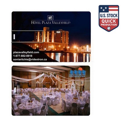 Credit Card Look Swivel USB Flash Drive 256MB-256GB